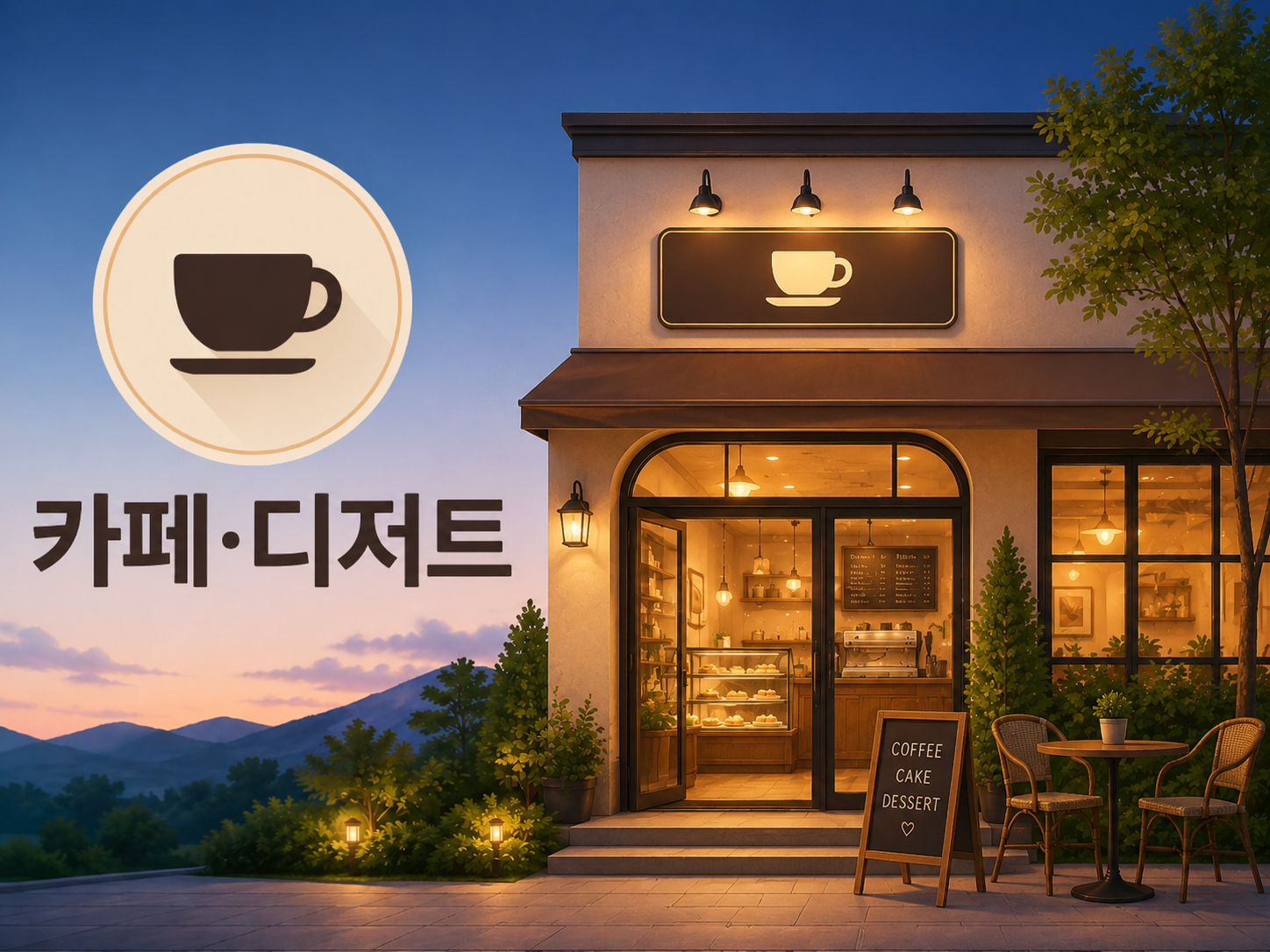 행복 촌심이 카페 갤러리
